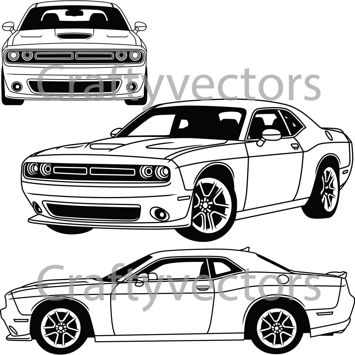 t　オーダー刺繍アート作品　DODGE CHALLENGER il_340x270.4531419970_nkxz.jpg