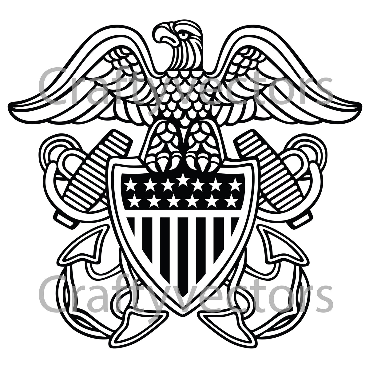 official navy logo vector