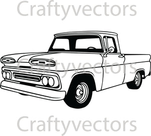Copy of Chevrolet Apache 1961 Vector