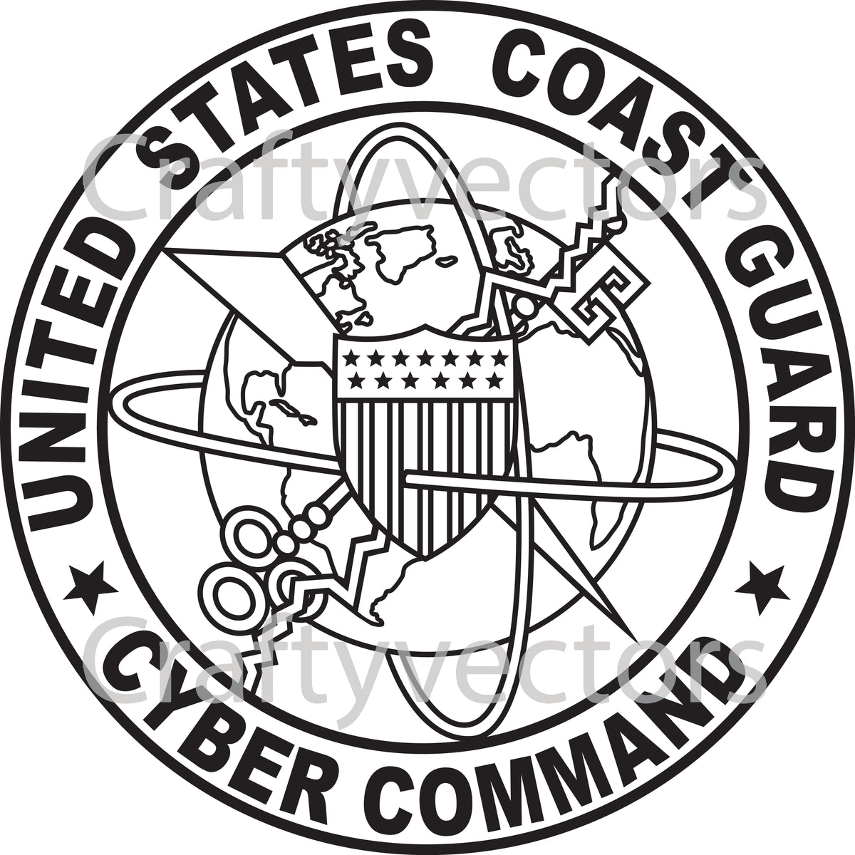 Cybercom Logo Lodz Poland 7 April 2018sign Cybercom Stock Photo