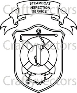 Coast Guard Steamboat Inspection Vector File