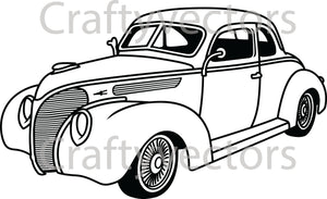 Ford Standard Coupe 1938 Vector