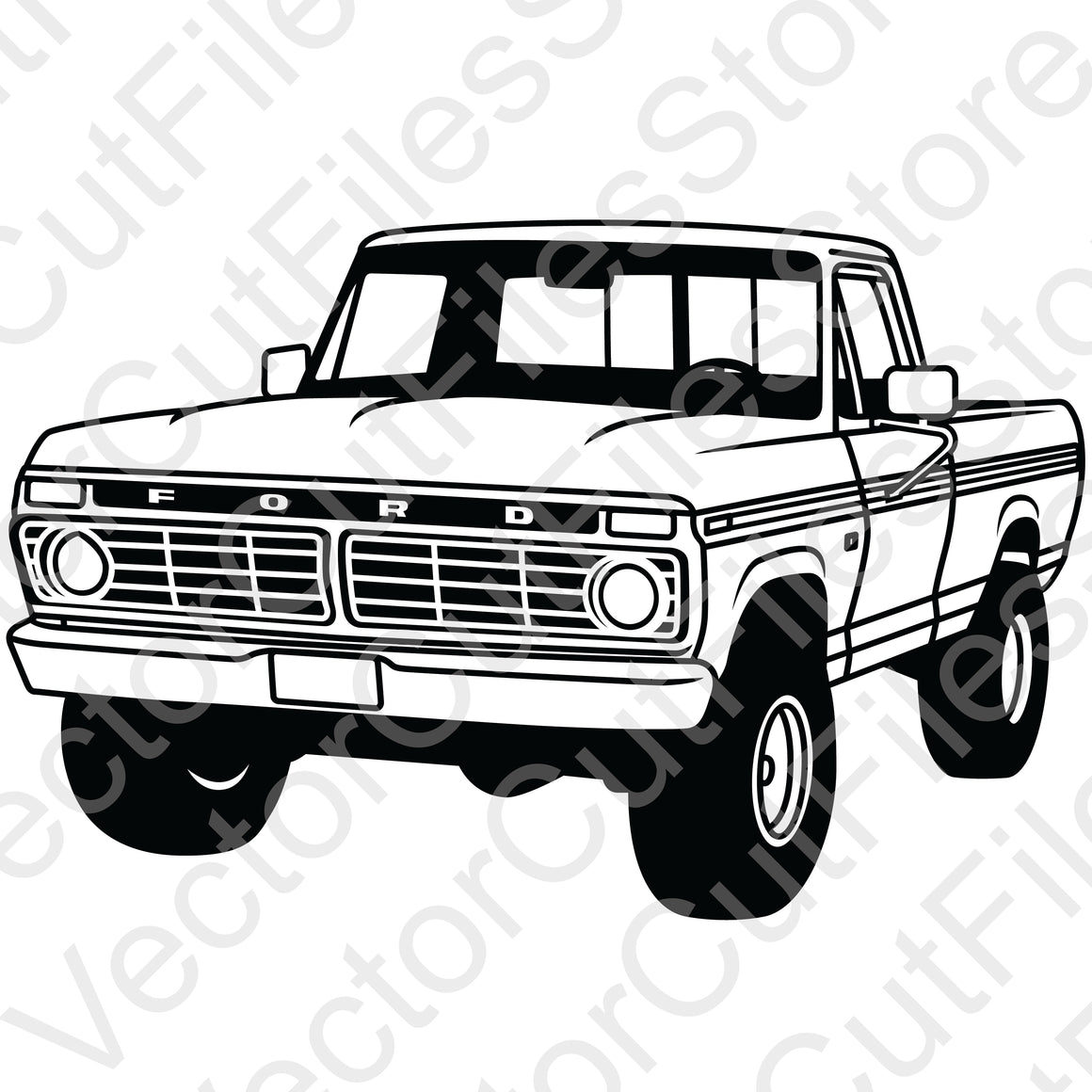 Ford SVG Vector Files for Crafting. – Crafty Vectors