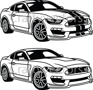 Ford Mustang 2020 GT350 Non R Vector