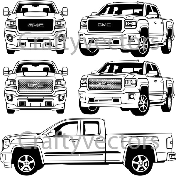 Gmc Truck Logo Vector