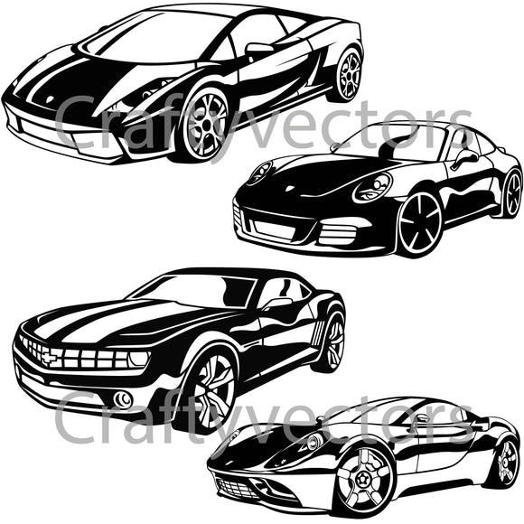 4 Sports Cars