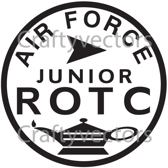Air Force Junior ROTC Badge Vector File