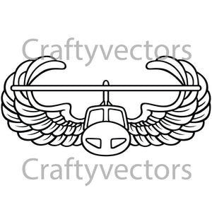 Army Air Assault Vector File