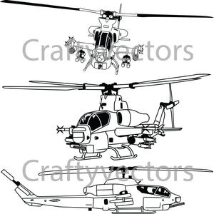 Bell AH-1Z Viper Vector File