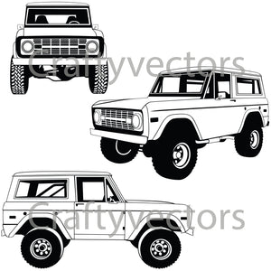 Ford Bronco Vector