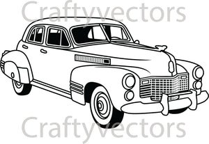 Cadillac Series Deluxe 1962 Vector