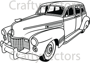 Cadillac Series 75 Limousine 1941 Vector