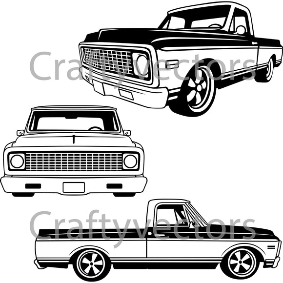 Ford F100 1978 Vector Etsy Trucks Print Ford F100 Truck