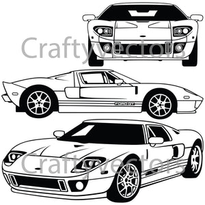 Ford GT 2005 to 2006 Vector