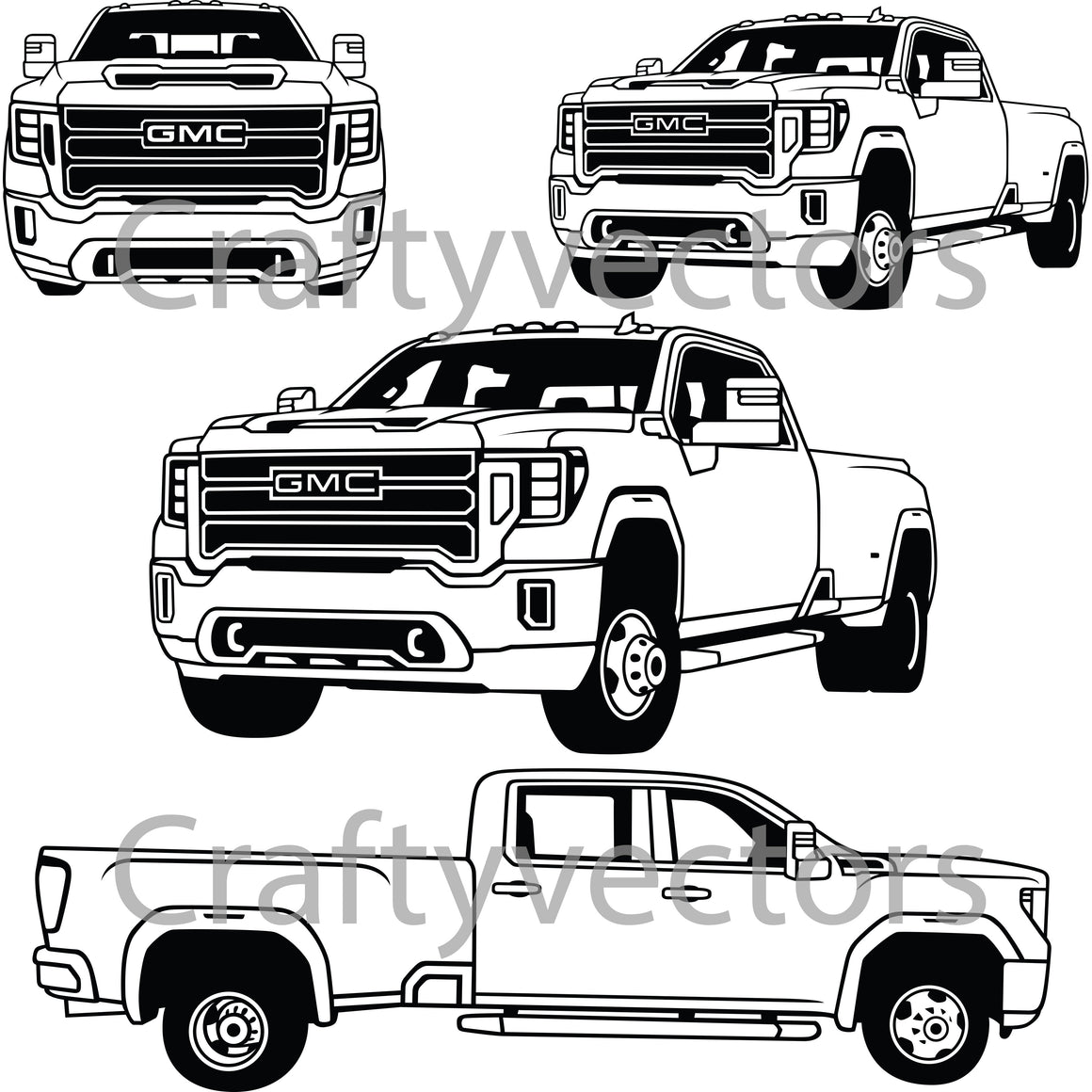 Car Vector Cut Files | SVG, DXF, PNG JPEG & EPS – Crafty Vectors