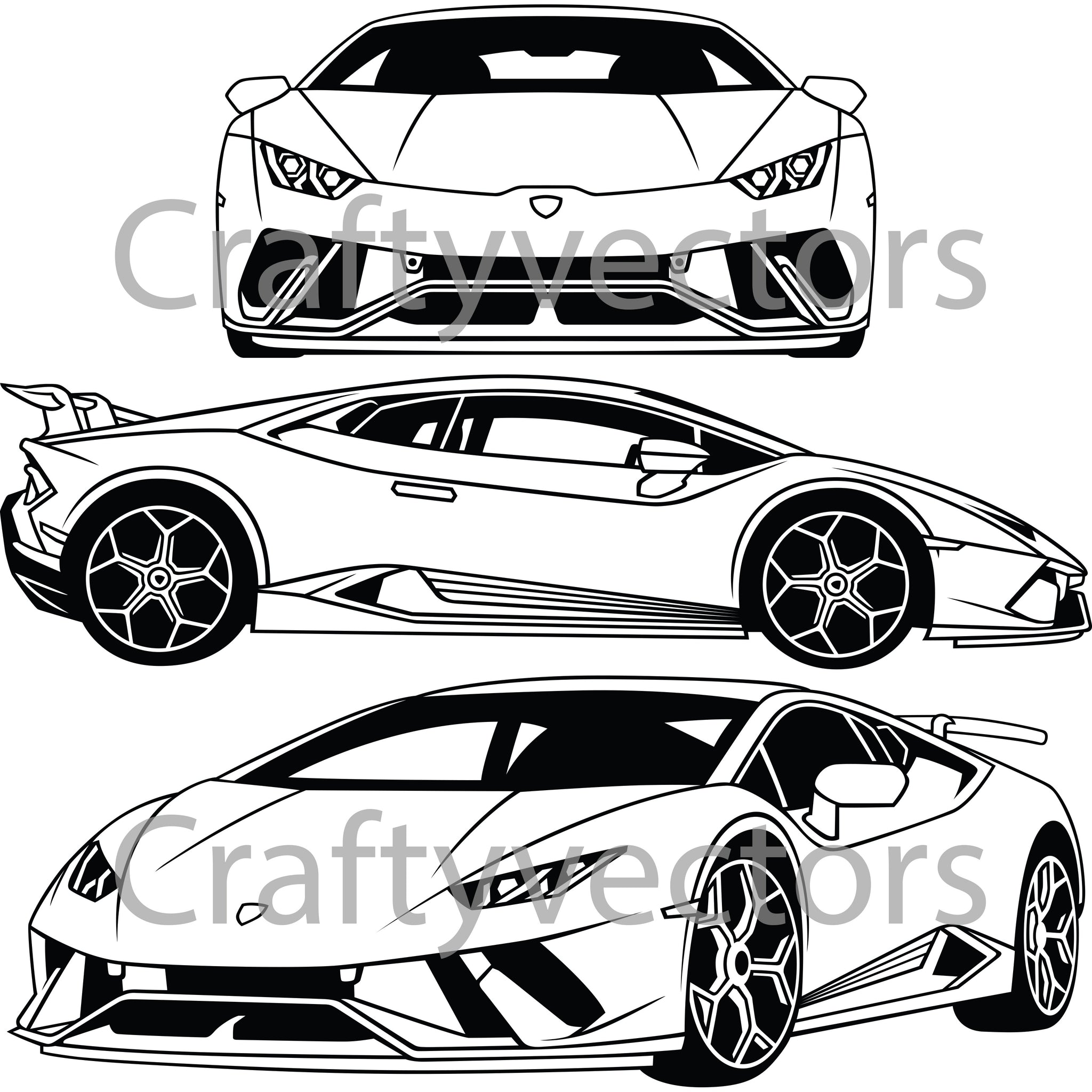 Lamborghini Vector Files – Crafty Vectors