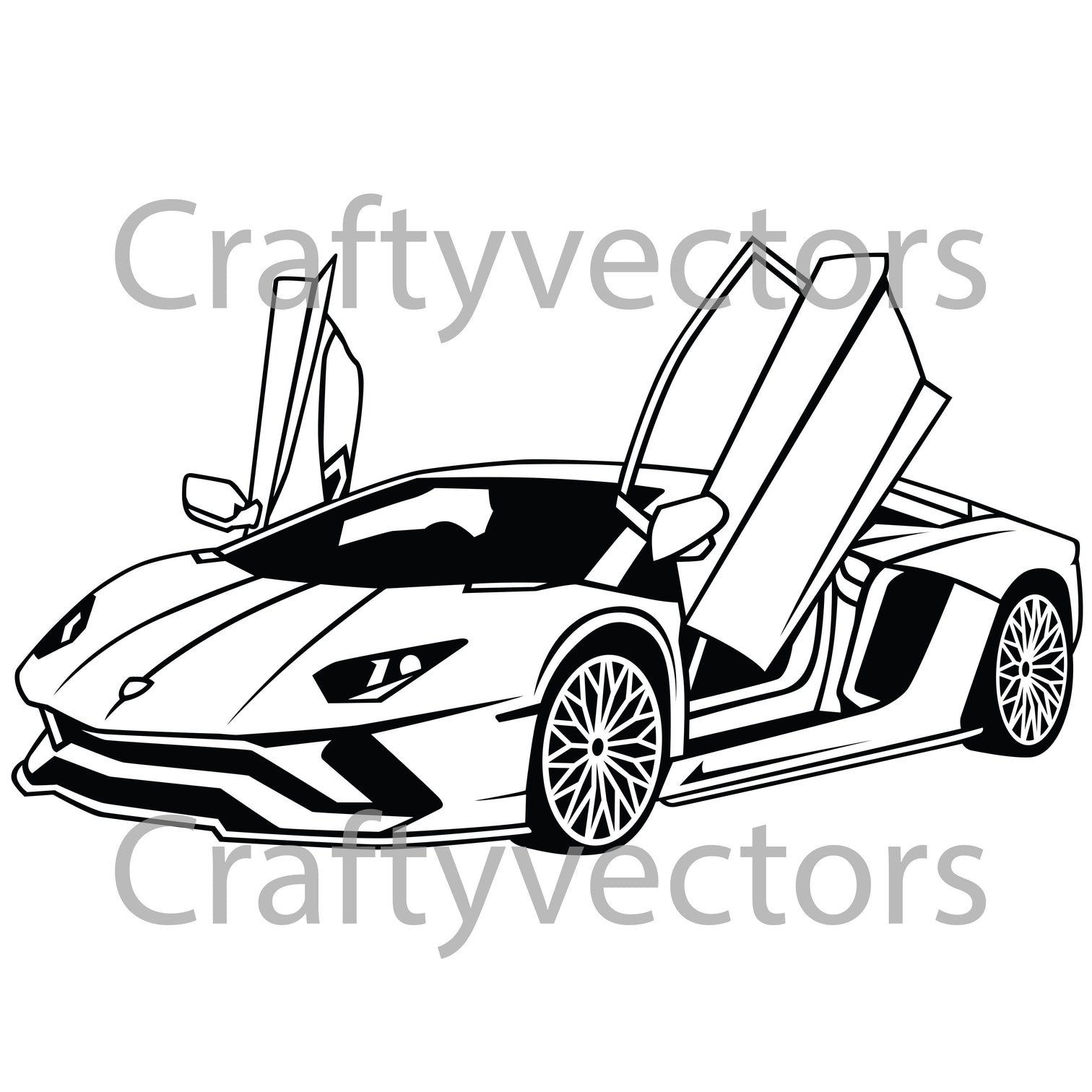 Lamborghini Vector Files – Crafty Vectors