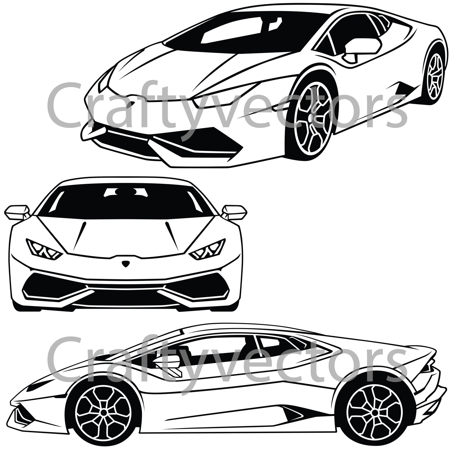 Lamborghini Vector Files – Crafty Vectors