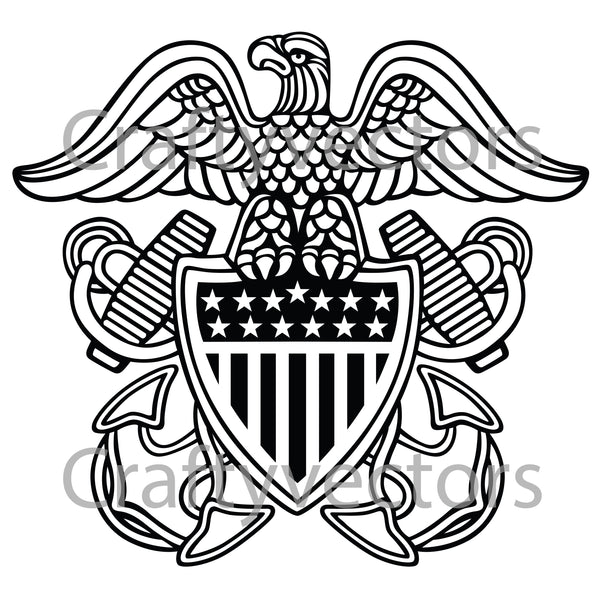 Naval store Officer Crest