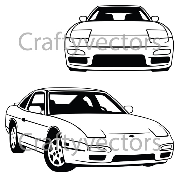 Nissan 240 SX 1989 to 1994 Vector